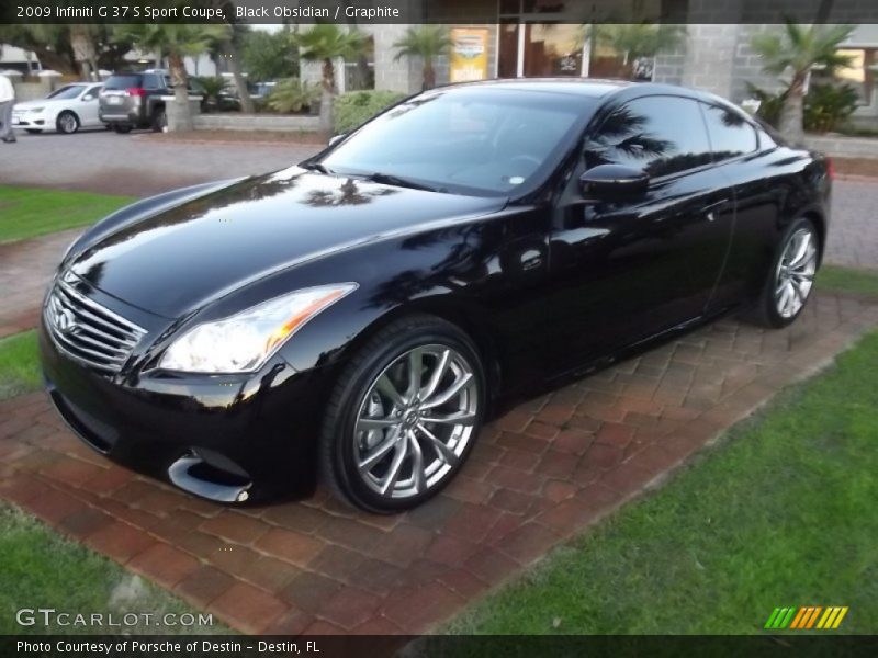 Front 3/4 View of 2009 G 37 S Sport Coupe