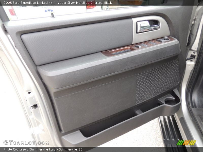 Vapor Silver Metallic / Charcoal Black 2008 Ford Expedition Limited 4x4