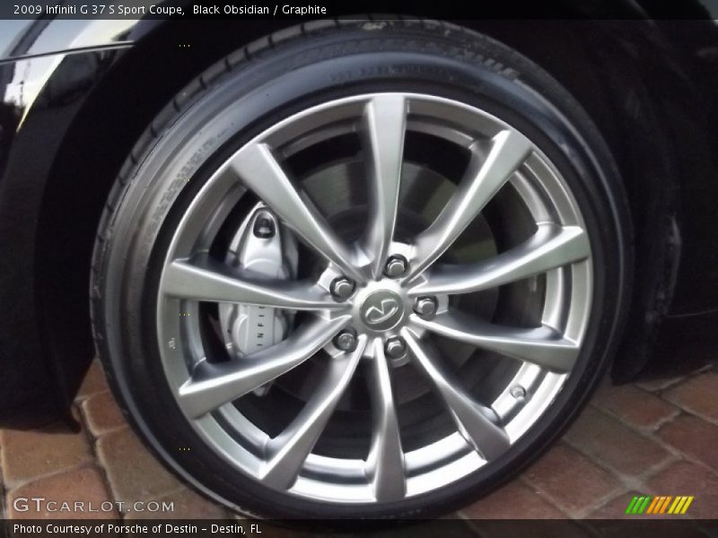  2009 G 37 S Sport Coupe Wheel