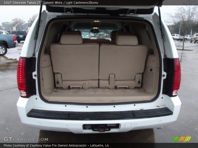 Summit White / Light Cashmere/Ebony 2007 Chevrolet Tahoe LT