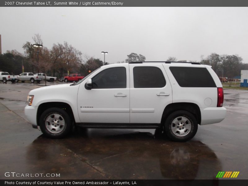Summit White / Light Cashmere/Ebony 2007 Chevrolet Tahoe LT