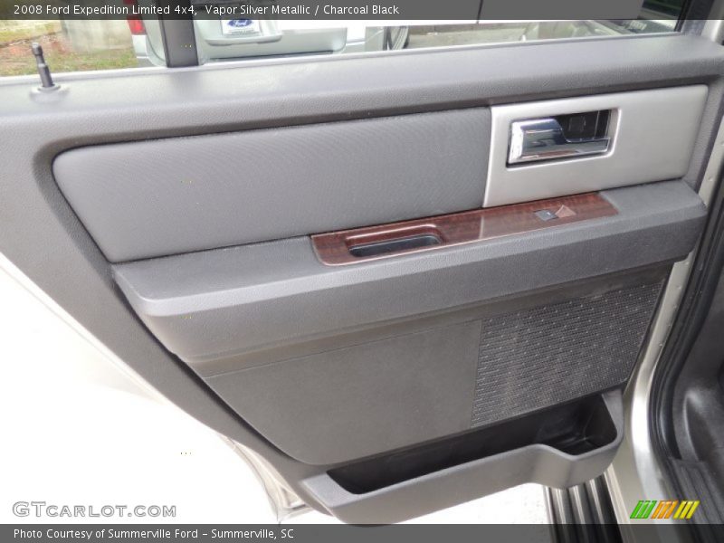 Vapor Silver Metallic / Charcoal Black 2008 Ford Expedition Limited 4x4