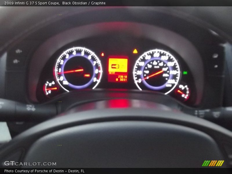 Black Obsidian / Graphite 2009 Infiniti G 37 S Sport Coupe