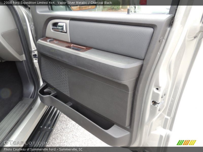 Vapor Silver Metallic / Charcoal Black 2008 Ford Expedition Limited 4x4