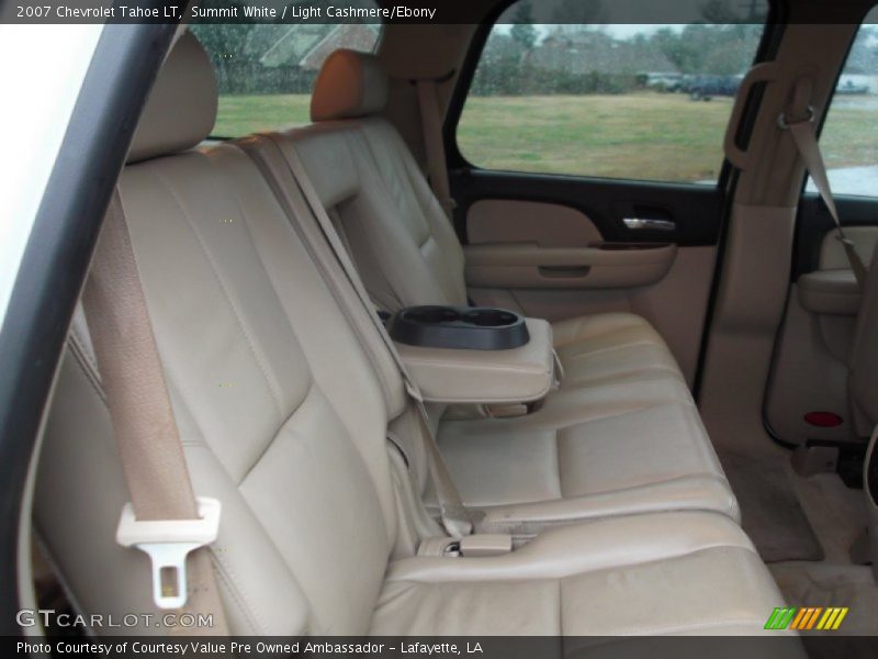 Summit White / Light Cashmere/Ebony 2007 Chevrolet Tahoe LT