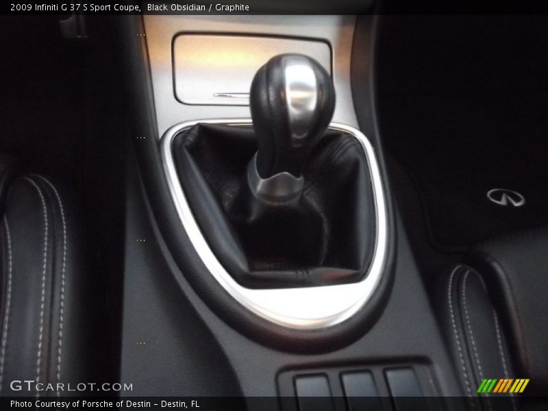  2009 G 37 S Sport Coupe 6 Speed Manual Shifter