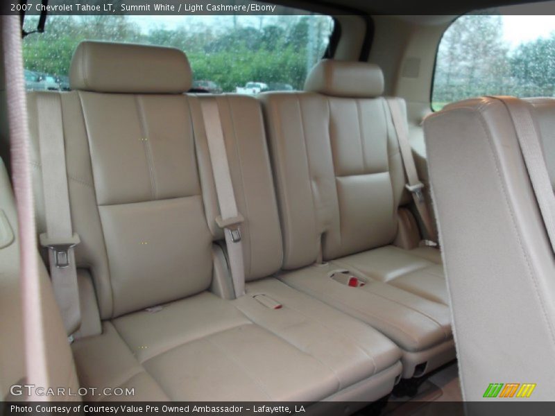 Summit White / Light Cashmere/Ebony 2007 Chevrolet Tahoe LT
