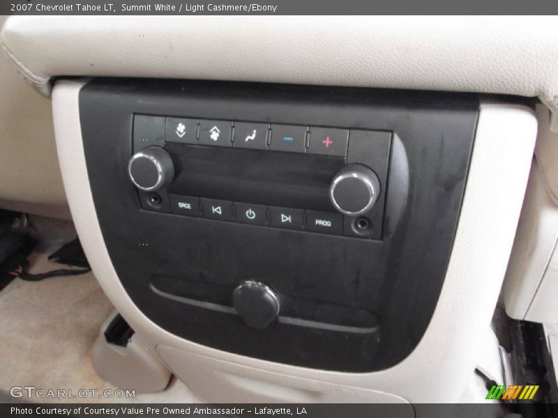 Summit White / Light Cashmere/Ebony 2007 Chevrolet Tahoe LT