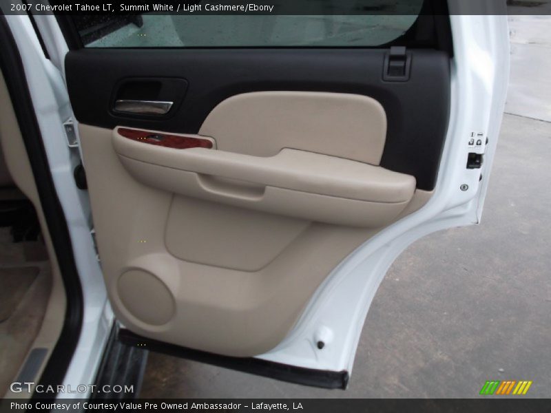 Summit White / Light Cashmere/Ebony 2007 Chevrolet Tahoe LT