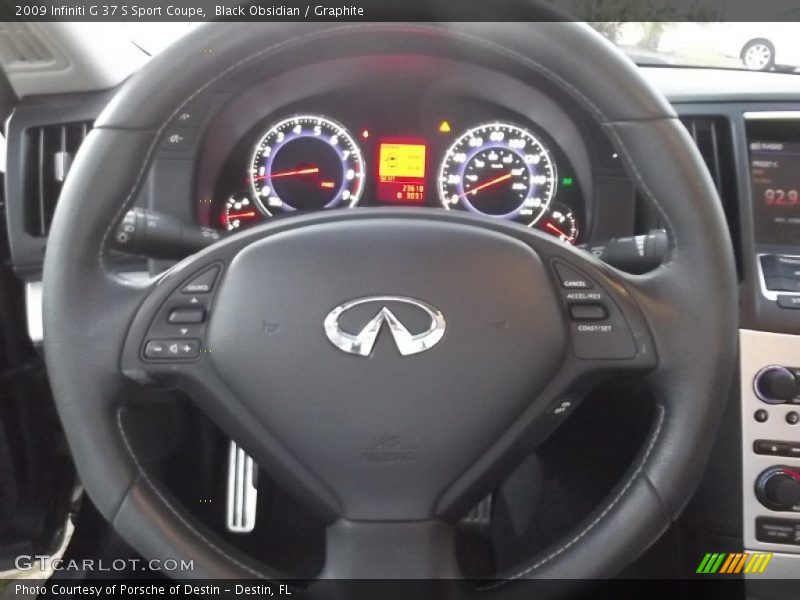  2009 G 37 S Sport Coupe Steering Wheel
