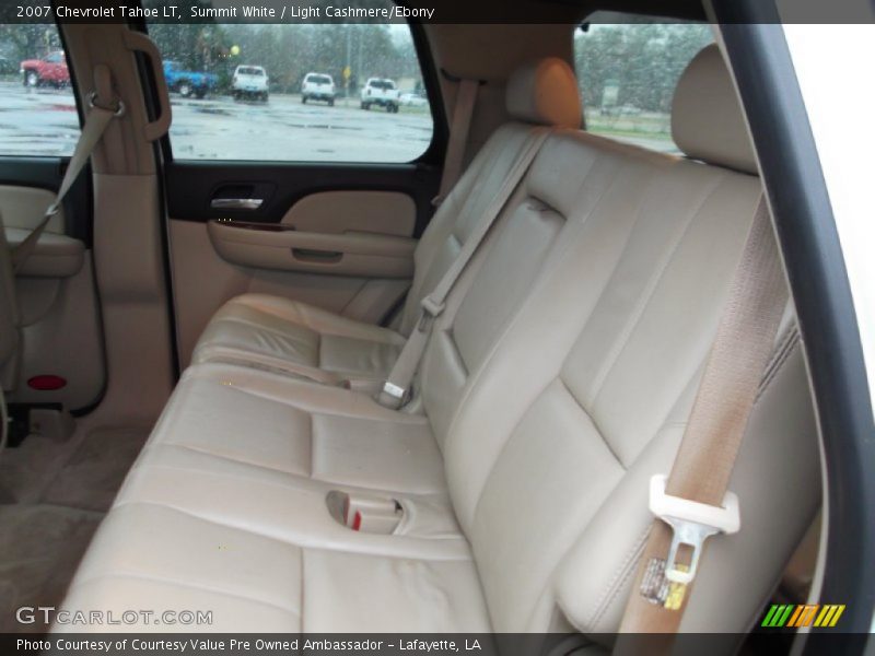 Summit White / Light Cashmere/Ebony 2007 Chevrolet Tahoe LT