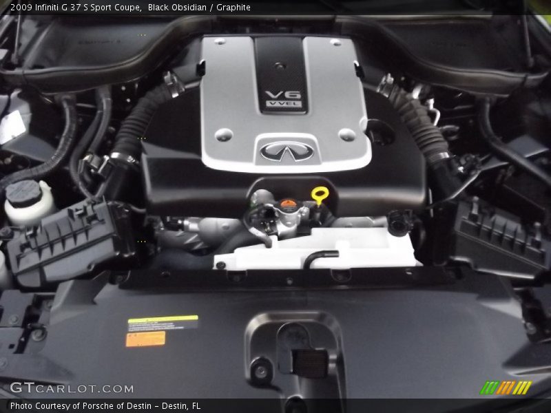  2009 G 37 S Sport Coupe Engine - 3.7 Liter DOHC 24-Valve VVEL V6