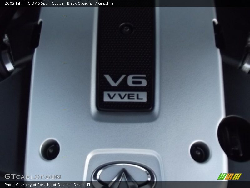  2009 G 37 S Sport Coupe Engine - 3.7 Liter DOHC 24-Valve VVEL V6