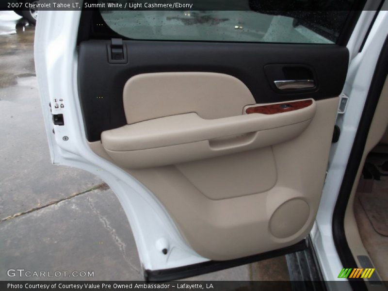 Summit White / Light Cashmere/Ebony 2007 Chevrolet Tahoe LT