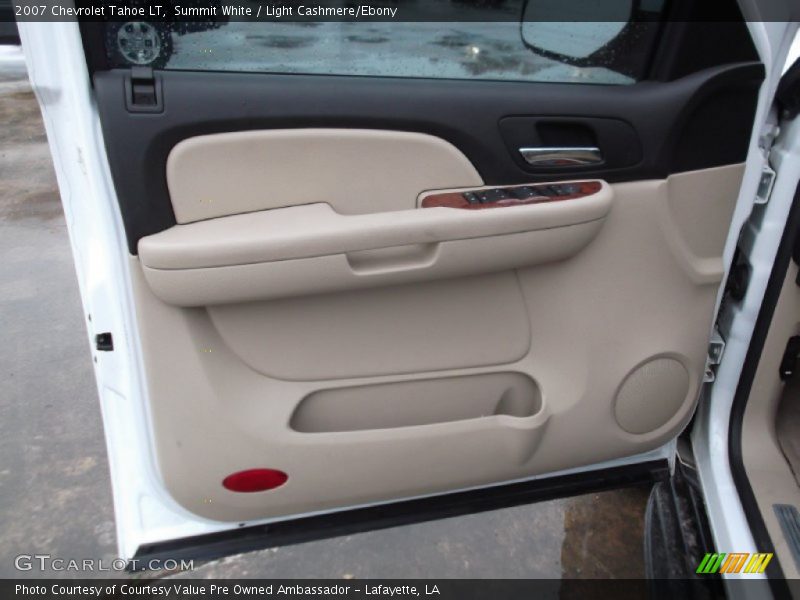 Summit White / Light Cashmere/Ebony 2007 Chevrolet Tahoe LT