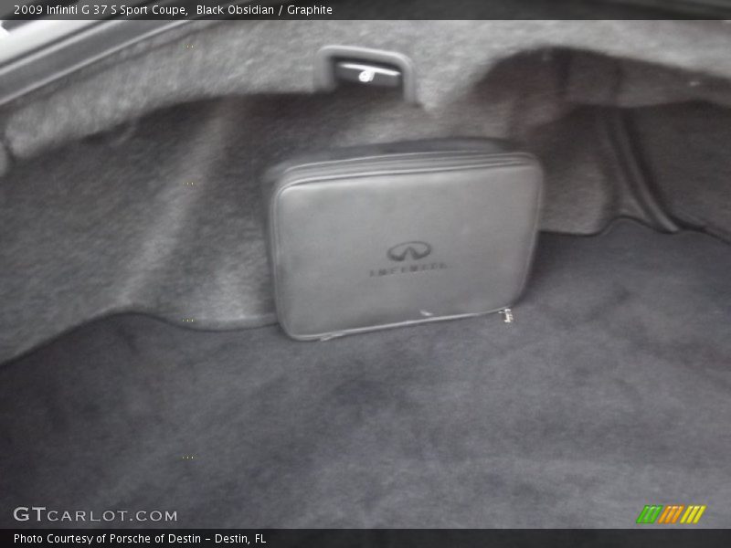 Black Obsidian / Graphite 2009 Infiniti G 37 S Sport Coupe