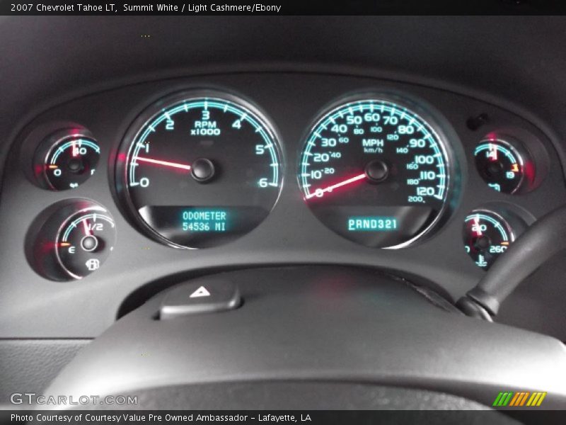 Summit White / Light Cashmere/Ebony 2007 Chevrolet Tahoe LT