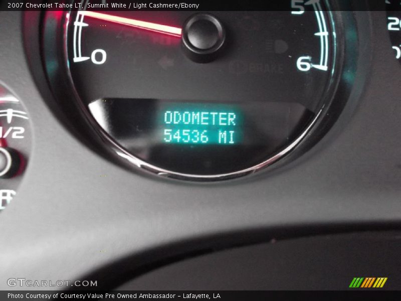Summit White / Light Cashmere/Ebony 2007 Chevrolet Tahoe LT
