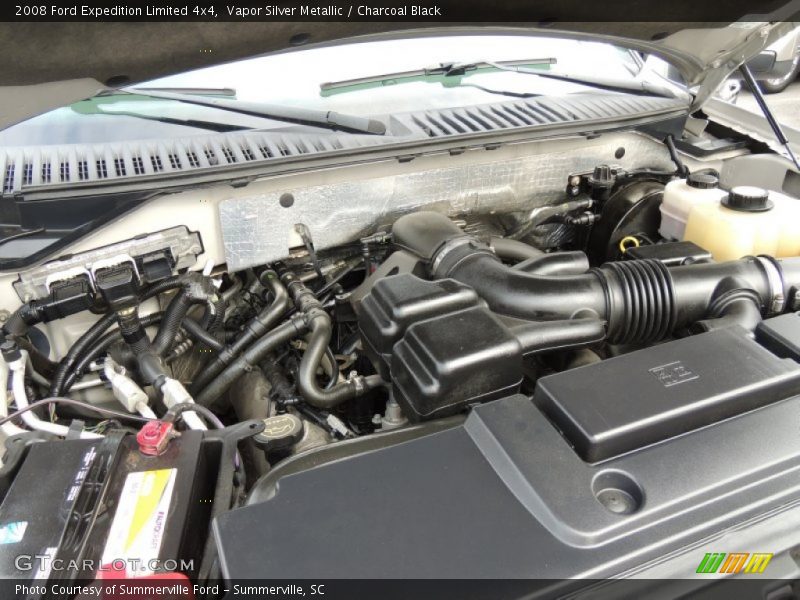 Vapor Silver Metallic / Charcoal Black 2008 Ford Expedition Limited 4x4