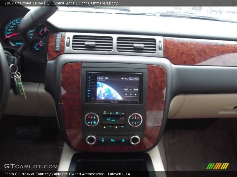 Summit White / Light Cashmere/Ebony 2007 Chevrolet Tahoe LT
