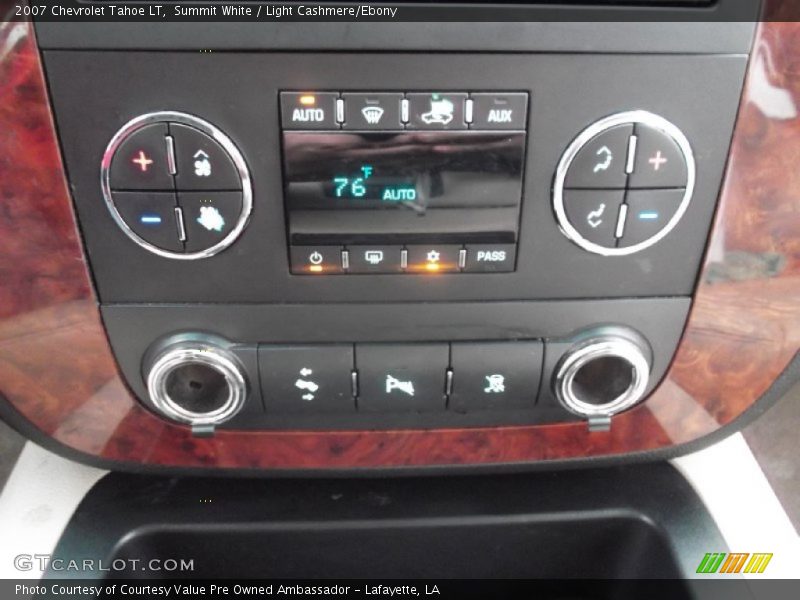 Summit White / Light Cashmere/Ebony 2007 Chevrolet Tahoe LT