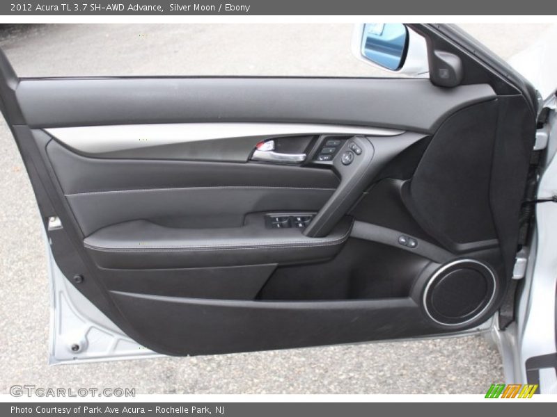 Silver Moon / Ebony 2012 Acura TL 3.7 SH-AWD Advance