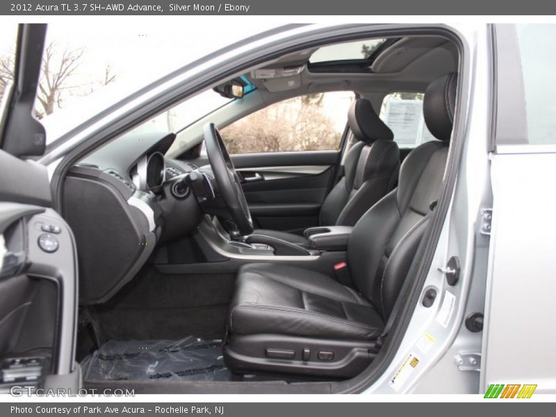 Silver Moon / Ebony 2012 Acura TL 3.7 SH-AWD Advance