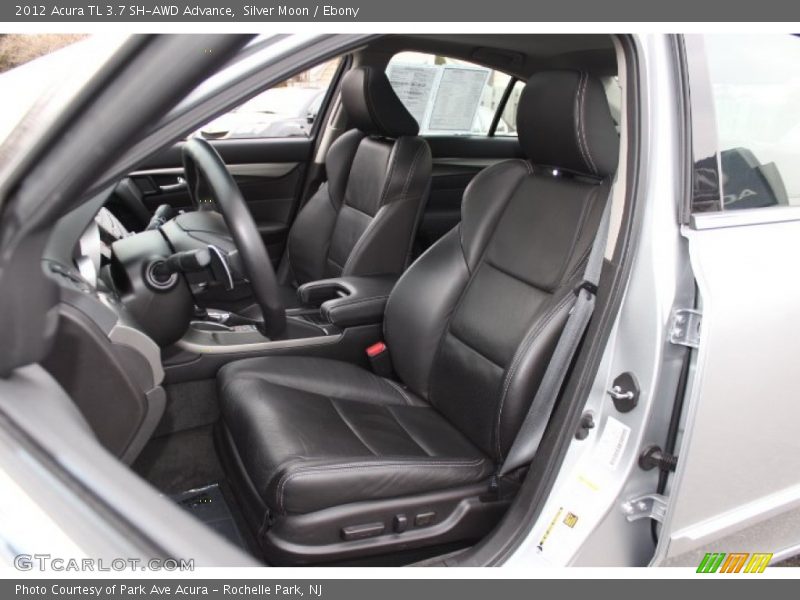 Silver Moon / Ebony 2012 Acura TL 3.7 SH-AWD Advance