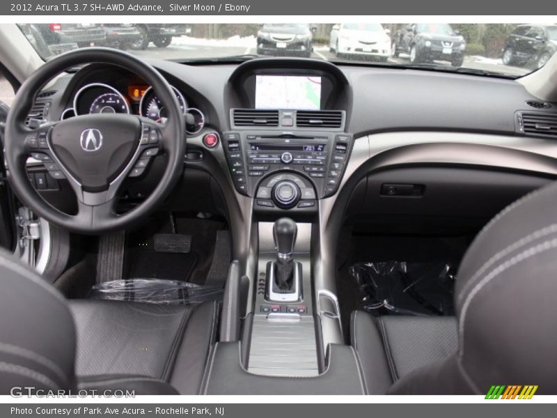 Silver Moon / Ebony 2012 Acura TL 3.7 SH-AWD Advance