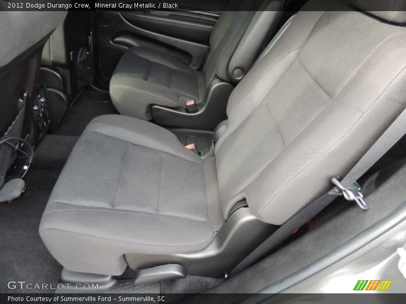 Mineral Gray Metallic / Black 2012 Dodge Durango Crew