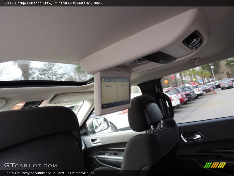 Mineral Gray Metallic / Black 2012 Dodge Durango Crew