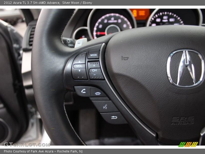 Silver Moon / Ebony 2012 Acura TL 3.7 SH-AWD Advance