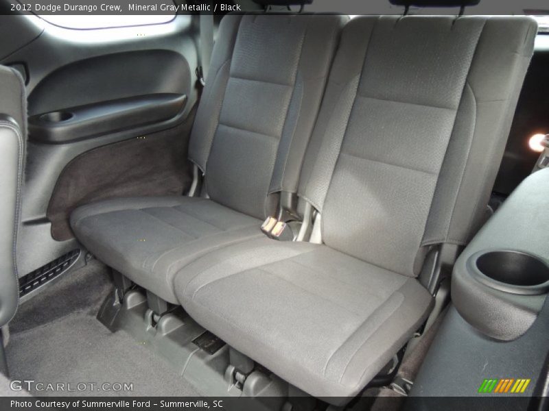 Mineral Gray Metallic / Black 2012 Dodge Durango Crew