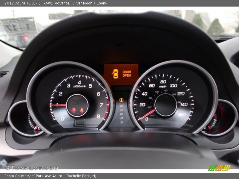Silver Moon / Ebony 2012 Acura TL 3.7 SH-AWD Advance
