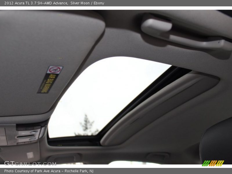 Silver Moon / Ebony 2012 Acura TL 3.7 SH-AWD Advance