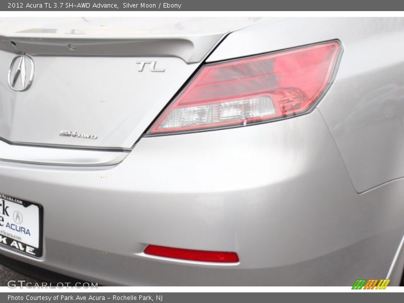 Silver Moon / Ebony 2012 Acura TL 3.7 SH-AWD Advance