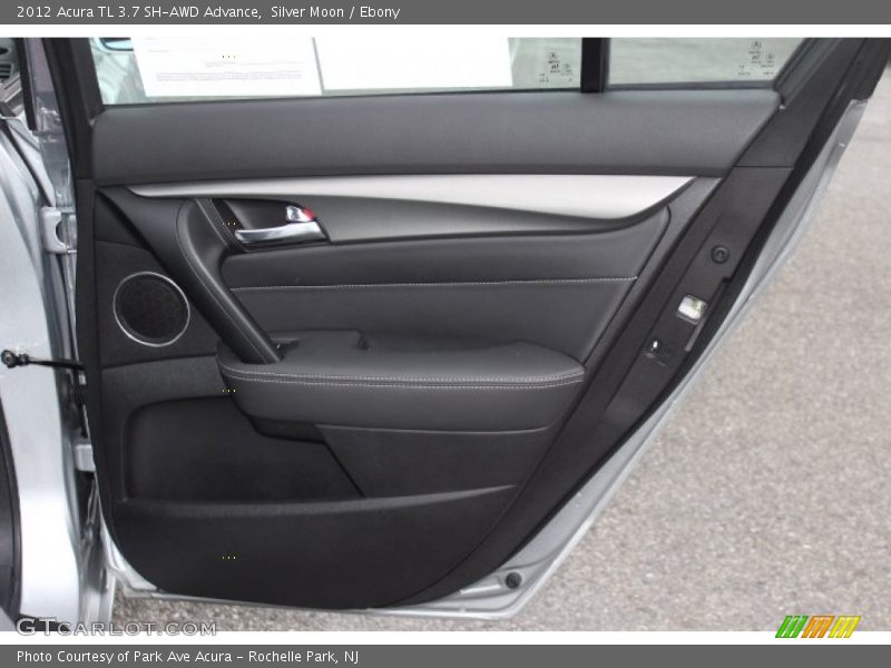 Silver Moon / Ebony 2012 Acura TL 3.7 SH-AWD Advance