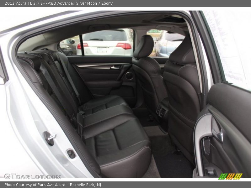 Silver Moon / Ebony 2012 Acura TL 3.7 SH-AWD Advance