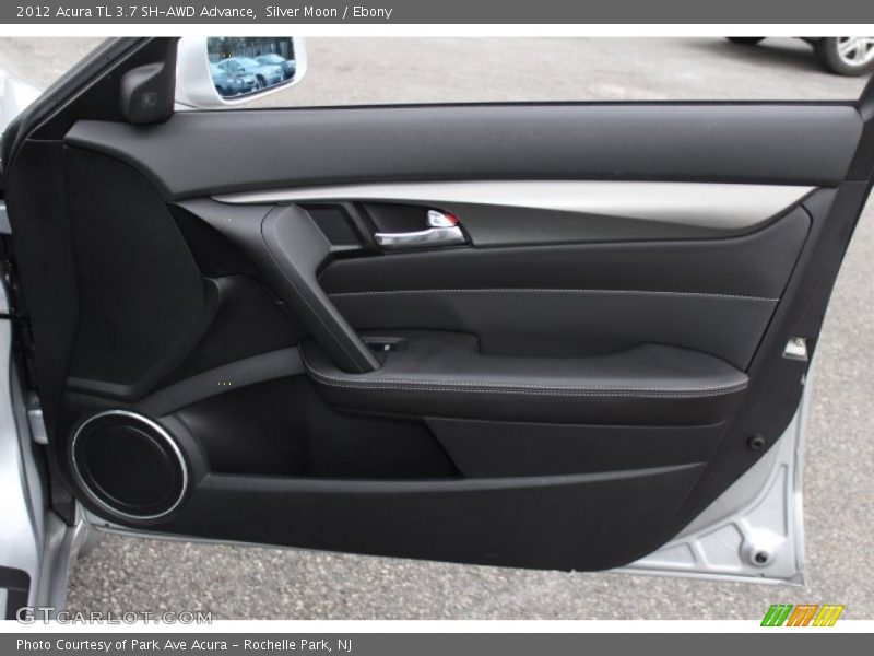 Silver Moon / Ebony 2012 Acura TL 3.7 SH-AWD Advance