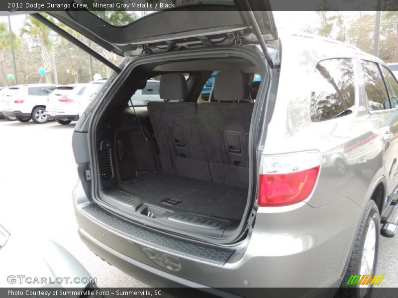 Mineral Gray Metallic / Black 2012 Dodge Durango Crew
