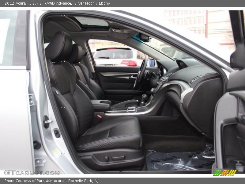 Silver Moon / Ebony 2012 Acura TL 3.7 SH-AWD Advance