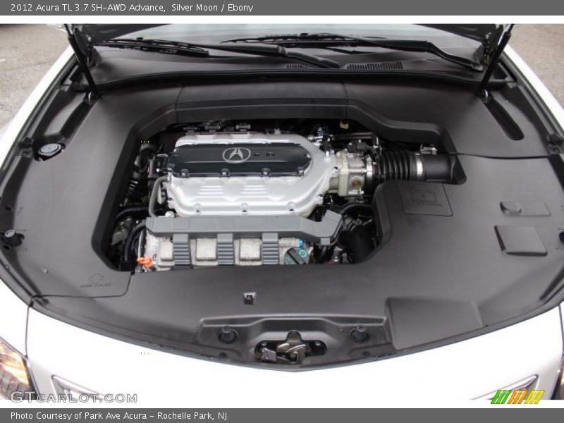 Silver Moon / Ebony 2012 Acura TL 3.7 SH-AWD Advance
