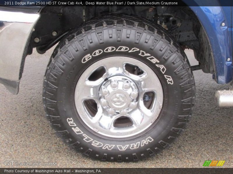 Deep Water Blue Pearl / Dark Slate/Medium Graystone 2011 Dodge Ram 2500 HD ST Crew Cab 4x4