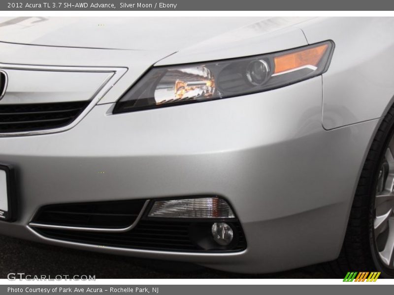Silver Moon / Ebony 2012 Acura TL 3.7 SH-AWD Advance