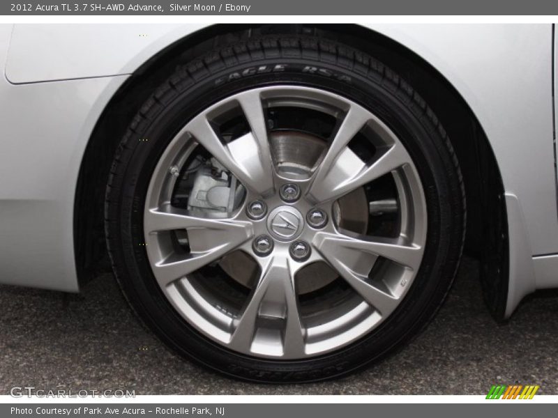 Silver Moon / Ebony 2012 Acura TL 3.7 SH-AWD Advance