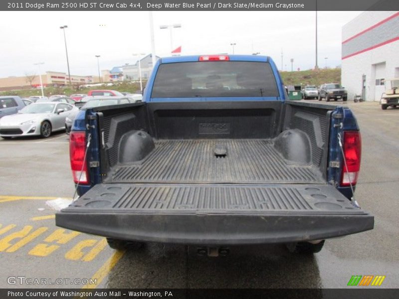 Deep Water Blue Pearl / Dark Slate/Medium Graystone 2011 Dodge Ram 2500 HD ST Crew Cab 4x4