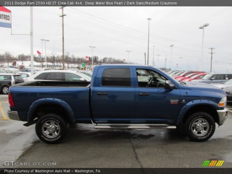 Deep Water Blue Pearl / Dark Slate/Medium Graystone 2011 Dodge Ram 2500 HD ST Crew Cab 4x4