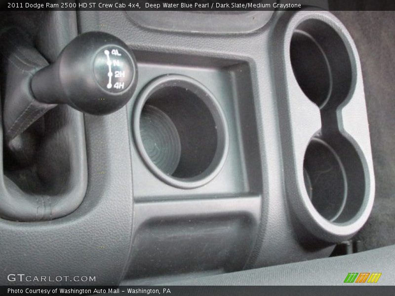 Deep Water Blue Pearl / Dark Slate/Medium Graystone 2011 Dodge Ram 2500 HD ST Crew Cab 4x4