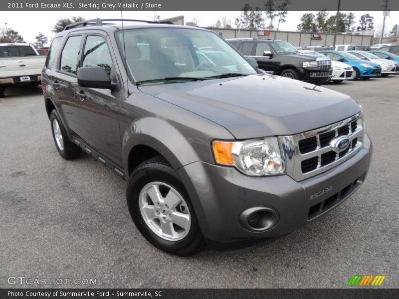 Sterling Grey Metallic / Stone 2011 Ford Escape XLS