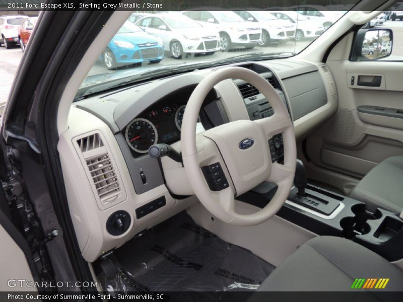 Sterling Grey Metallic / Stone 2011 Ford Escape XLS